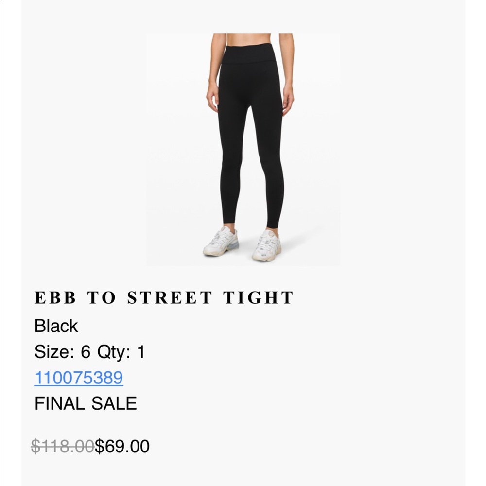 Lululemon leggings